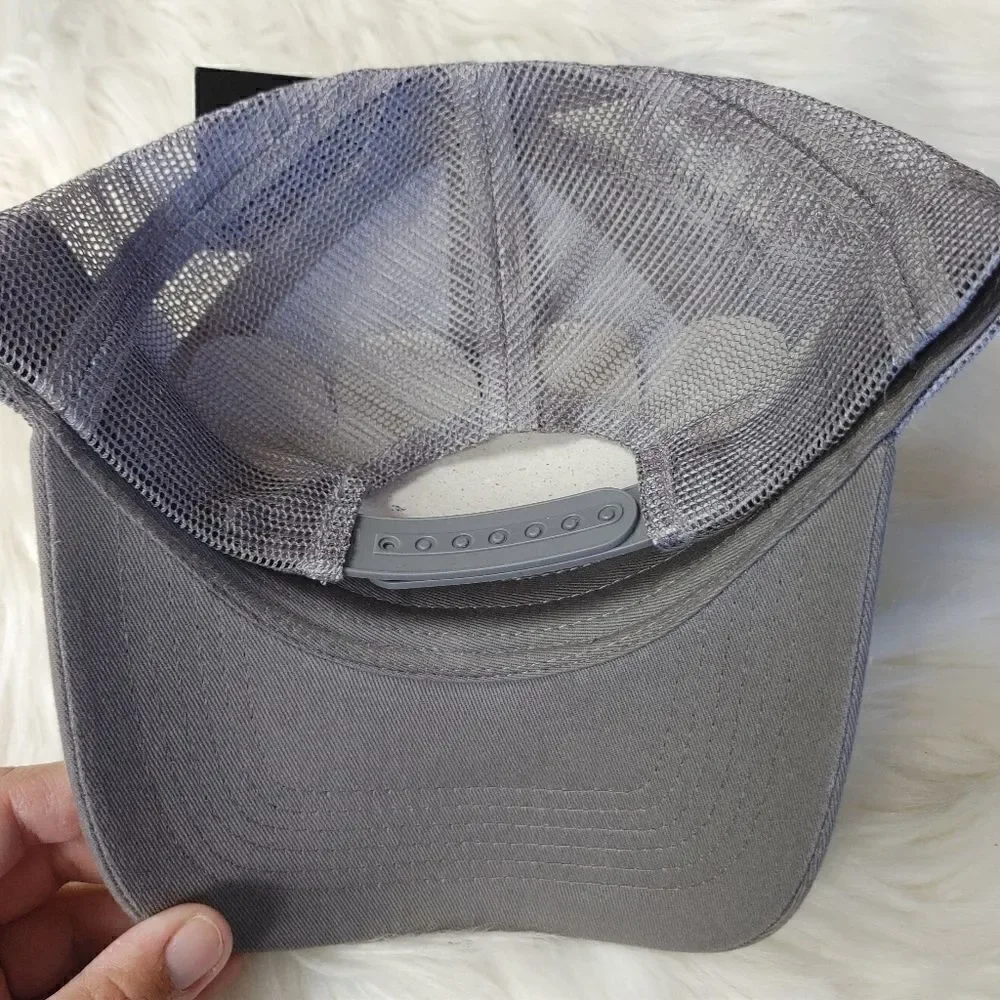 Level Wear La Grange Cap Hat Cool Grey O/S Adjustable Snapback Baseball Hat.